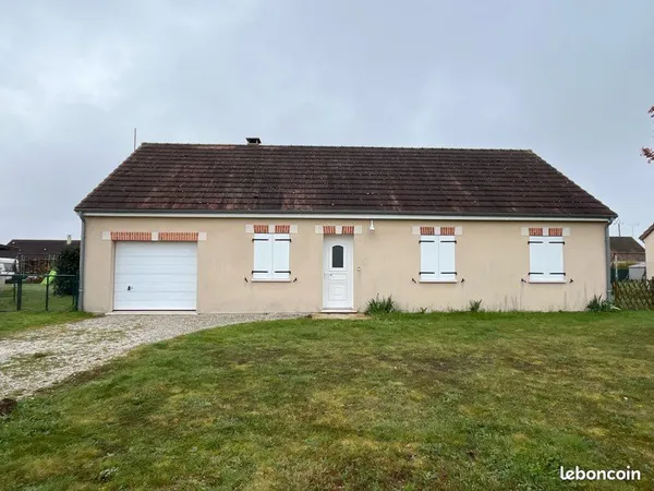 Maison 3 ch + garage