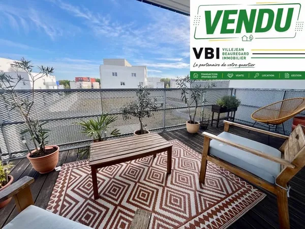 Appartement 4 pièces 82 m2 - Rennes Beauregard