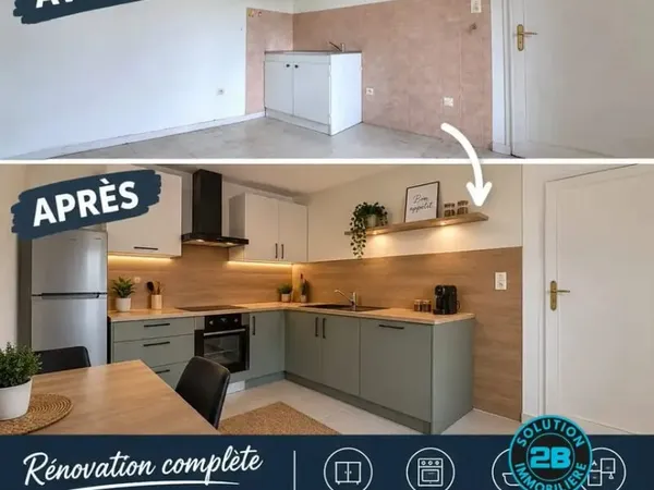 Appartement 2 pièces 35 m²