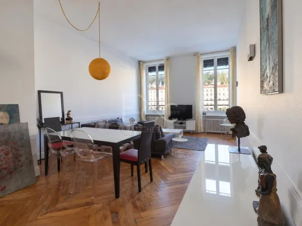 Lyon 5 - Vue Saône - T4 105 m²