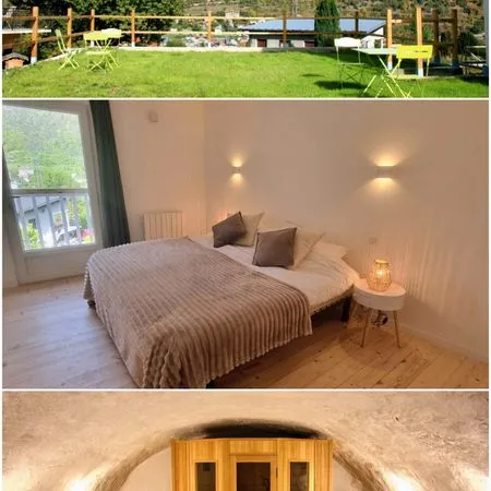 T2 45 m² + balcon, jardin, sauna, gym & coworking