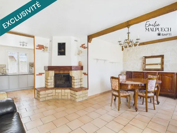 Maison de plain-pied 4 pièces 95 m²