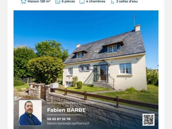 Maison 6 pièces 120 m²