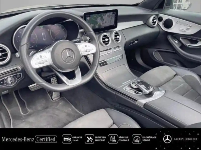 Mercedes Classe C cabriolet 200 184ch amg line 9g-tronic euro6d-t — photo 6
