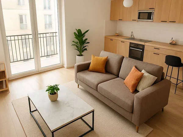 Appartement 2 pièces 38 m²