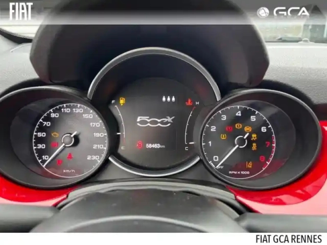 Fiat 500 x 1.0 firefly turbo t3 120ch red — photo 5