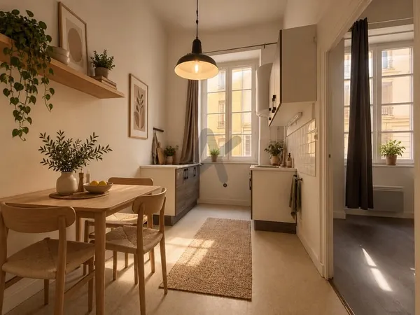 LYON 6. Edgar Quinet. T2 26m2 environ