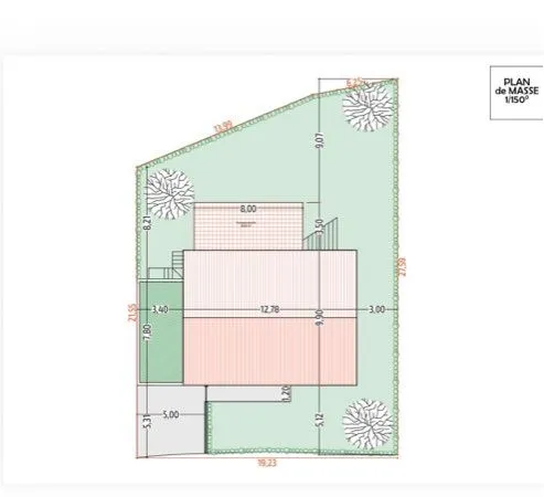 Terrain 481m2 constructible