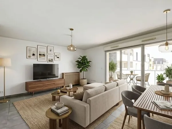 Appartement 3 pièces 63 m²