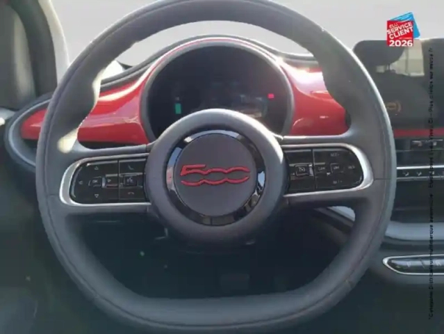 Fiat 500 e 95ch (red) — photo 12