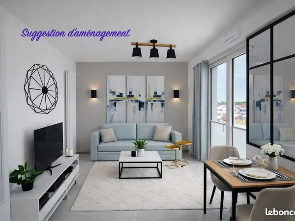 Duplex 2 pièces 47 m²