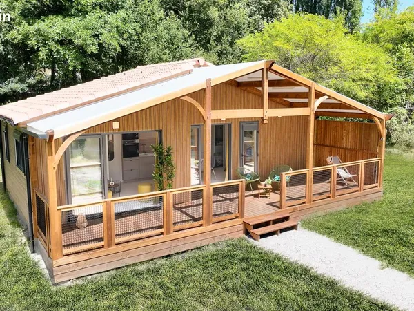 Chalet RE 2020 + terrain - 3 pièces - 35m2