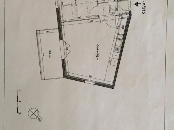 Appartement 2 pièces 47 m²