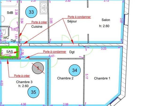 Plateau à aménager - Secteur Clemenceau - Reims