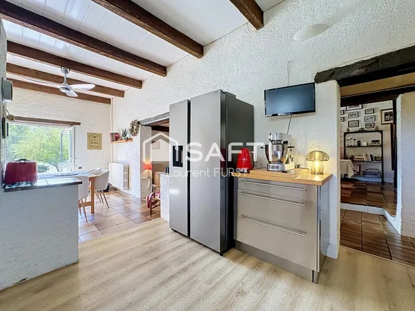 Maison au calme avec dépendance indépendante