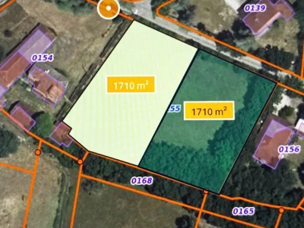 à vendre - 2 beaux terrains de 1 700 m² à proximité de lalbenque