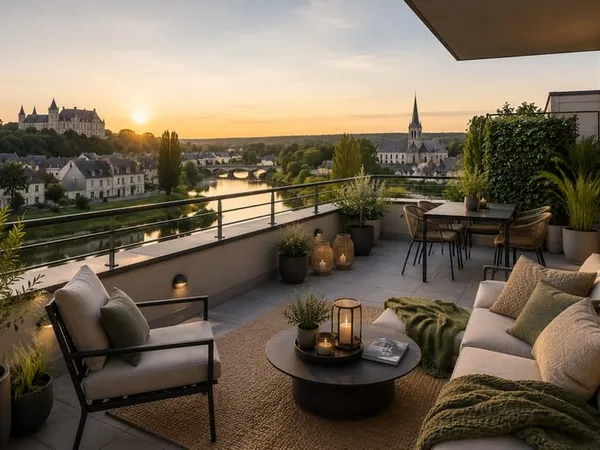 COMPIÈGNE / VENETTE  SPACIEUX 4 PIÈCES AVEC TERRASSE EXPOSÉE SUD-OUEST
