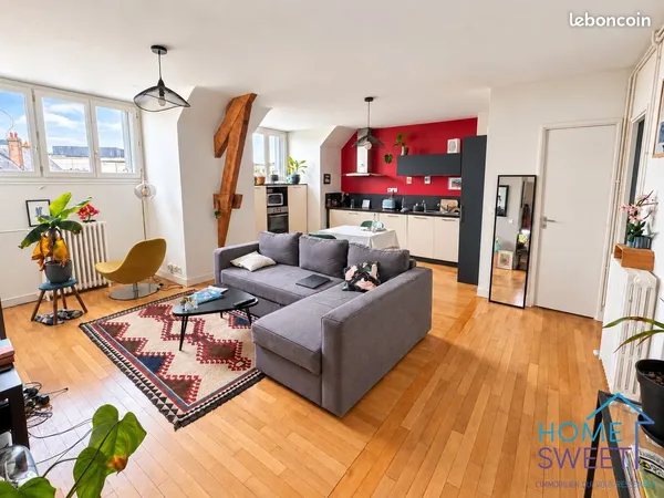 Appartement 3 pièces 84 m²