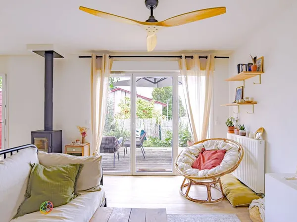 Maison T4 avec garage et jardins