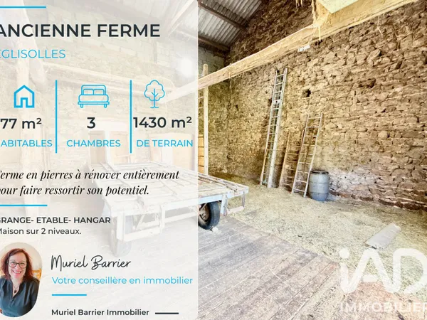 Vente Ferme 4 pièces