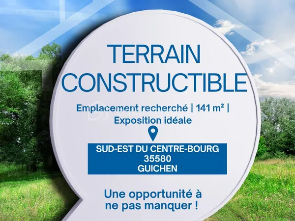 Terrain 141 m²