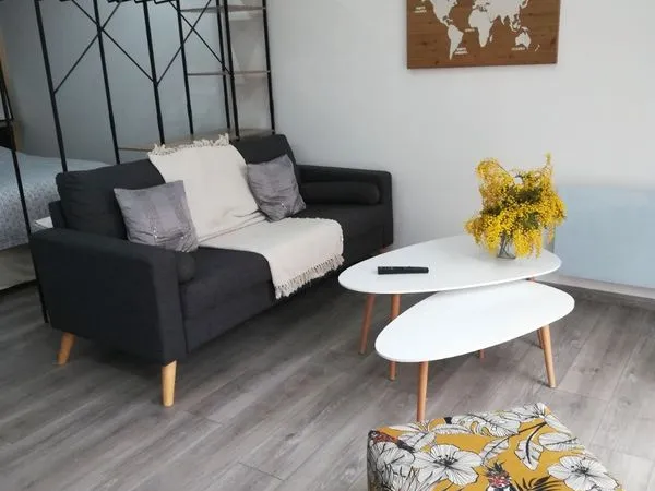 🌿 Charmant studio meublé avec petit coin terrasse - à 2 min de l'A75