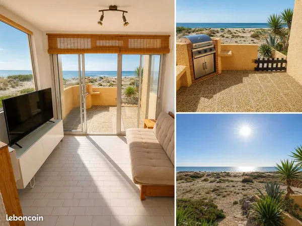 🌊 coup de coeur assuré - appartement en première ligne avec accès direct à la mer 🌊