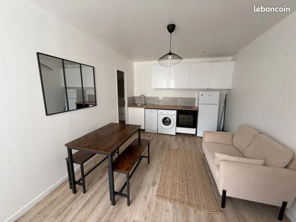 Meublé 2 pièces 26 m²