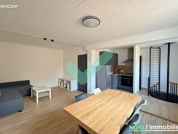 Duplex 2 pièces 57 m²