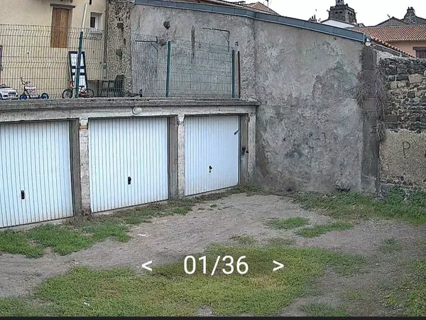 Garage individuel fermé