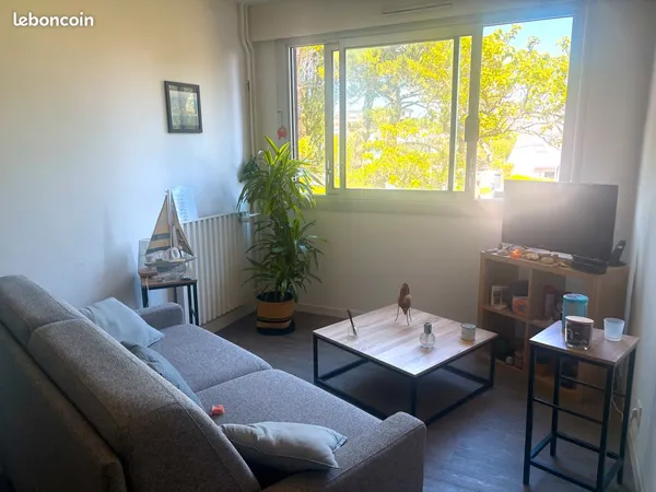 Rare - T2 confortable en résidence bord de mer - Secteur 56260 Larmor-Plage