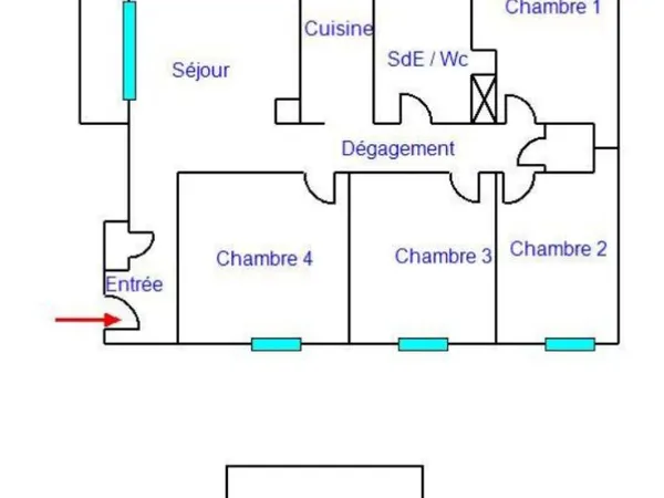 Venez découvrir cet appartement f5