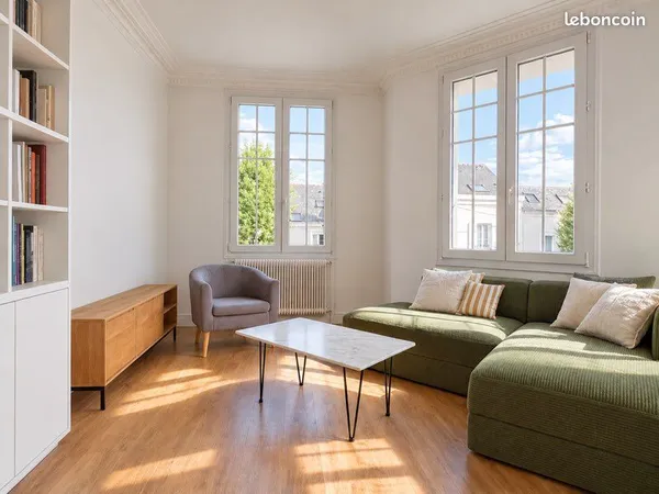 Appartement meublé - Angers Pasteur - 3 pièces - 65 m² - 2 chambres