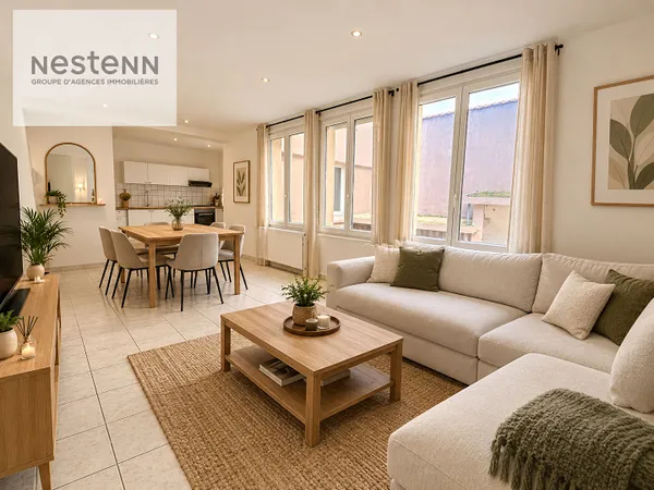 APPARTEMENT 75 m² - 2 CHAMBRES - AVEC EXTÉRIEUR DE 80 m² !