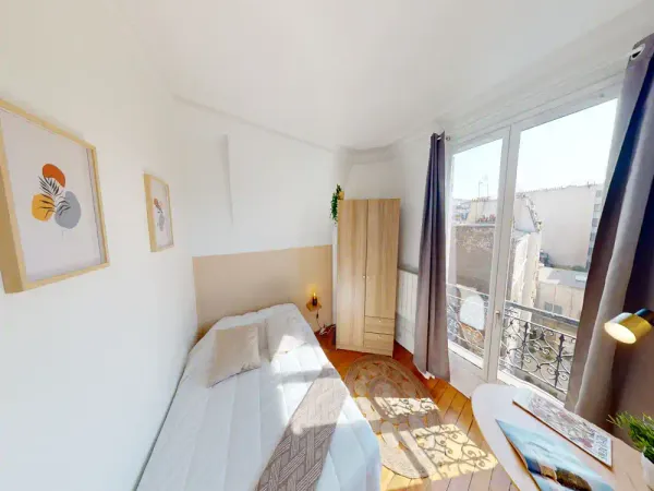 Loue chambre en colocation meublée