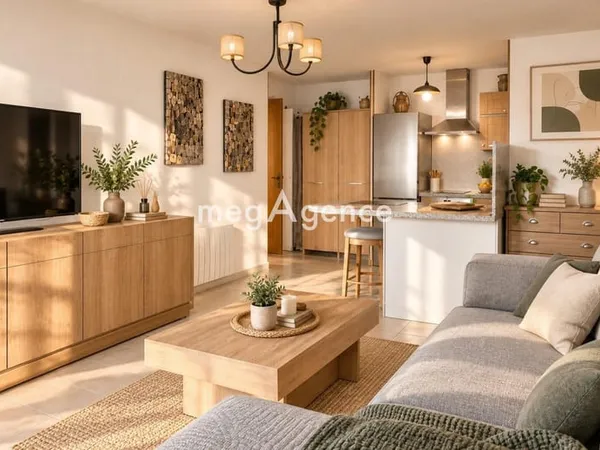 T2 récent, balcon, parking, ascenseur, proximité gare.