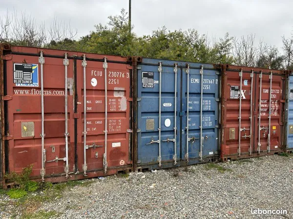 Container 20 pieds Toulouse Lalande sesquieres