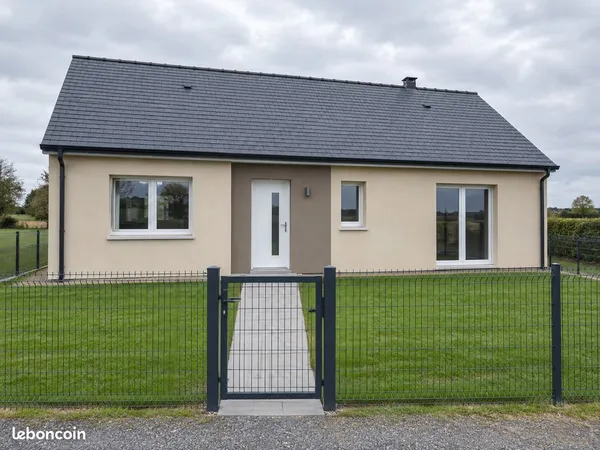Plain-pied 2 chambres avec jardin