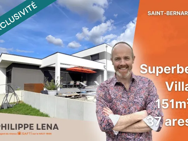 Villa design aux prestations exceptionnelles