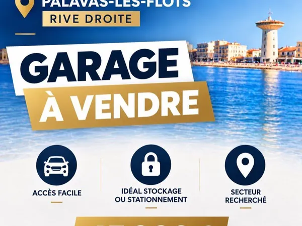 Garage à vendre PALAVAS