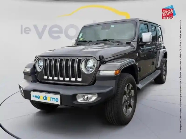 Jeep Wrangler unlimited 2.2 multijet 200ch overland command-trac bva8 188g