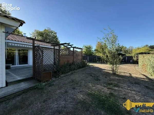 Maison 122m2 - 3ch, mezzanine, garage 41m2 - Jardin 761m2