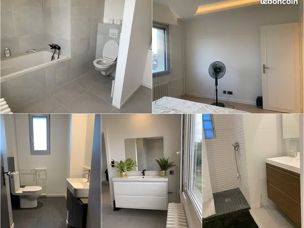Spacieux appartement avec balcon - 136 m² - Mulhouse centre