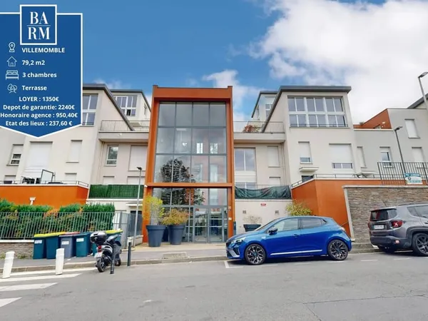 Maison Location Villemomble 4p 79m² 1350€