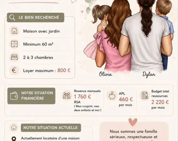 Maison 2/3 Chambres
