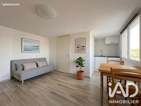 Studio 1 pièce 18 m²