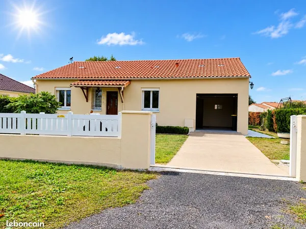 Maison à vendre 75 m2 86340 La villedieu du clain