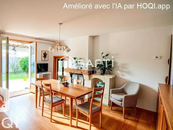 Maison au centre de La Flotte Calme et sans mitoyenneté
