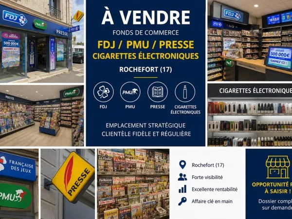 Fonds de commerce 54 m²