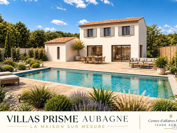 Maison 100 m² avec terrain à AUBAGNE (13)